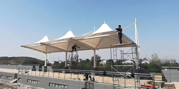 齐齐哈尔中学体育看台